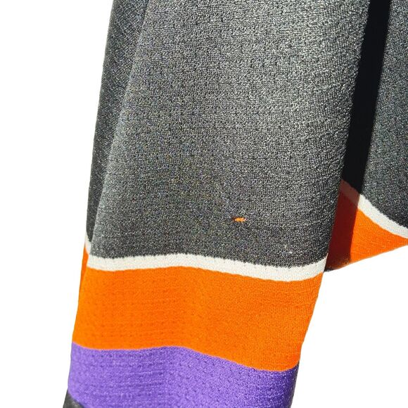 Vintage AHL Philadelphia Phantoms Bauer Hockey Jersey XXL Black Purple #5 EUC - Picture 8 of 11